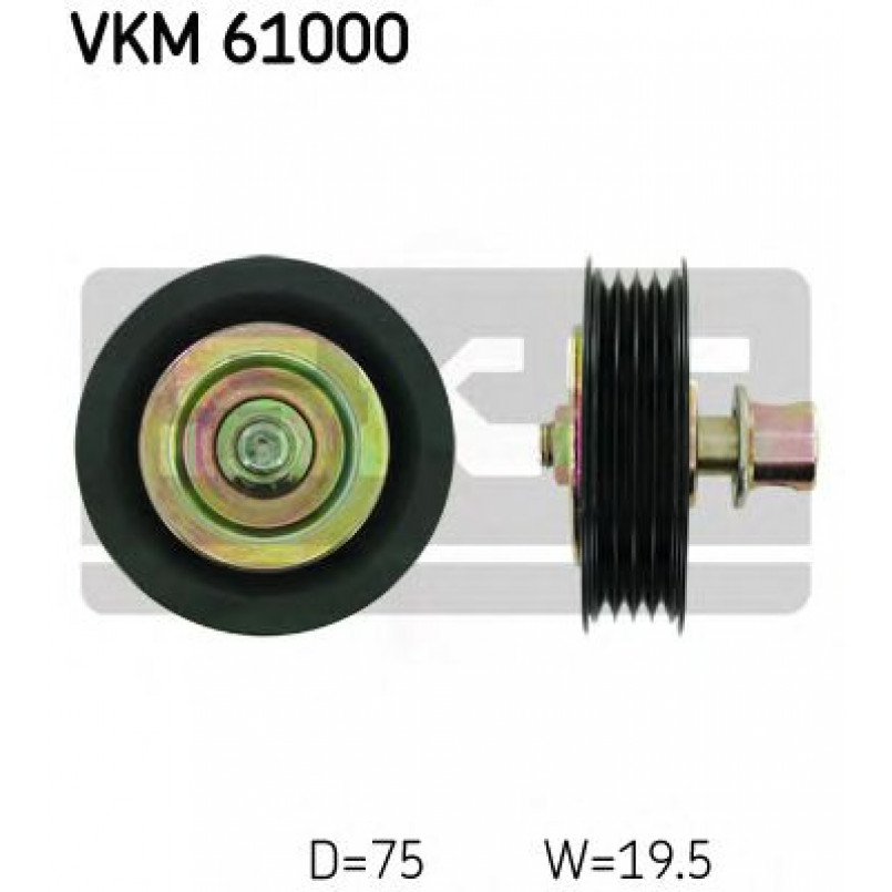 VKM 61000 SKF Ролик модуля натягувача ременя